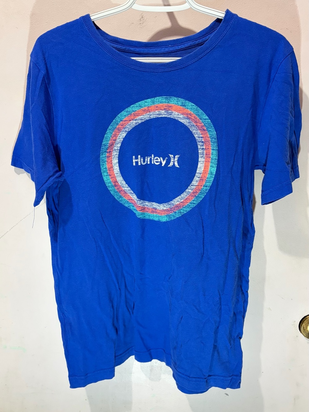 Hurley Blue Graphic Circle Tee